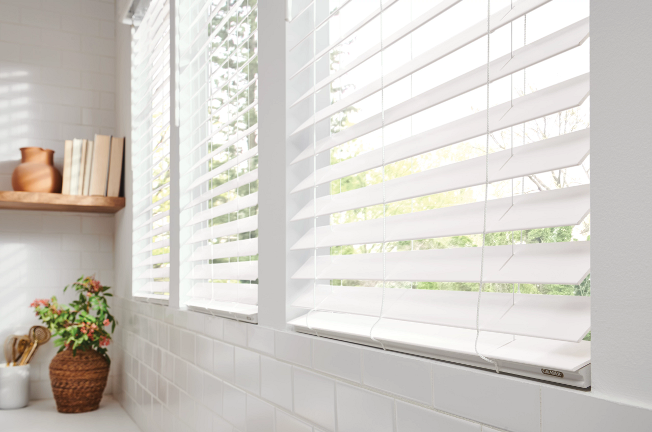 Graber Faux Wood Blinds