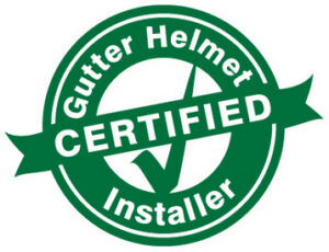 Certified Gutter Helmet Installer logo