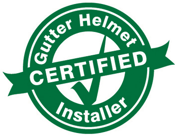 Certified Gutter Helmet Installer logo